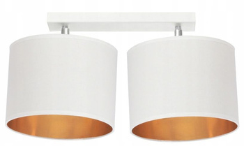 Lampa sufitowa GOLD 2 biała