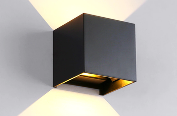 Kinkiet ścienny 6W 4000K czarny A6(HJK)