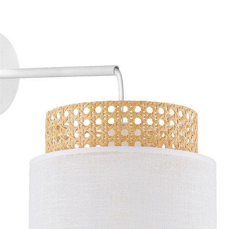 BOHO WHITE KINKIET 1 PŁ