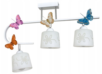 Lampa wisząca MOTYL 3 white