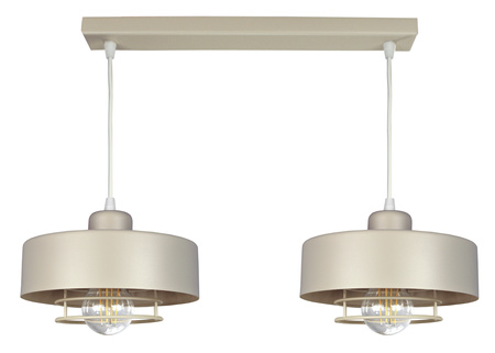 Lampa wisząca LOFT SPIRO 2 beż