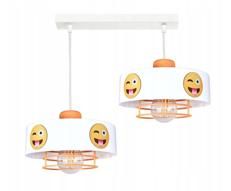 Lampa wisząca EMOTIKON 2 żółta
