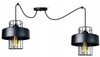 Lampa wisząca PAJĄK LOFT PRESTIGE 2 czarna