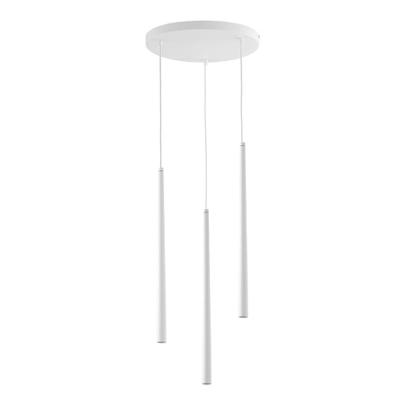 PIANO WHITE LAMPA WISZĄCA 3 PŁ