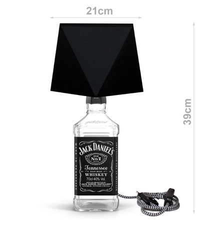 Lampa stołowa JACK DANIELS 0,7 biały abażur