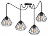 Lampa wisząca WIRE PAJĄK 4