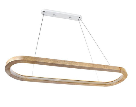 Lampa Drewniana Led 80W DL-H01 + pilot