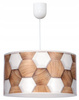 Lampa wisząca DREWNO 1 duża