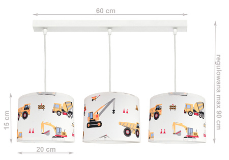 Lampa wisząca KOPARKI 3