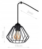 Lampa wisząca WIRE PAJĄK 1