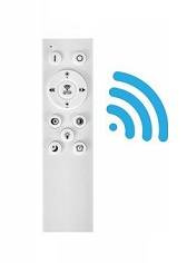 LAMPA DEKORACYJNA SUFIT 102W ZŁOTA + PILOT DL-F05