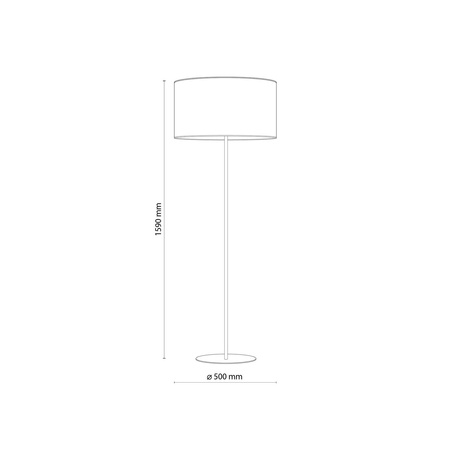 LIBERIA LAMPA PODŁOGOWA 1 PŁ