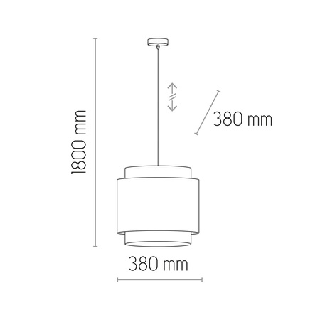 BOHO NATURE LAMPA WISZĄCA 1 PŁ