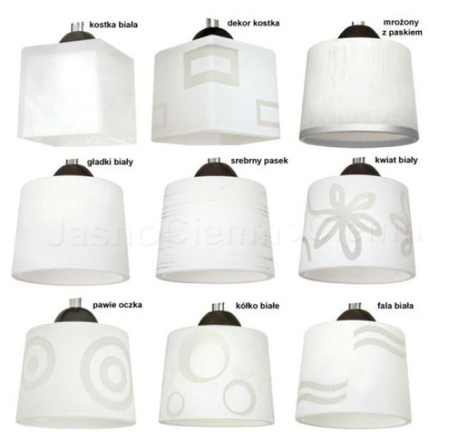 Lampa sufitowa FOOTBALL 2 srebra przegub