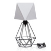 Lampa stołowa DIAMOND 3D 1 biały