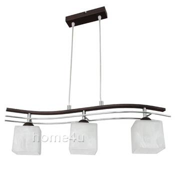 Lampa wisząca LEO 3 brąz