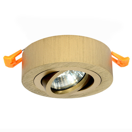 Półtuba Gu10 złota