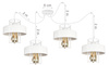 Lampa wisząca PAJĄK LOFT PRESTIGE 4 biała
