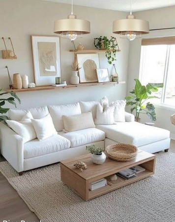 Lampa wisząca PAJĄK LOFT SPIRO 2 beż