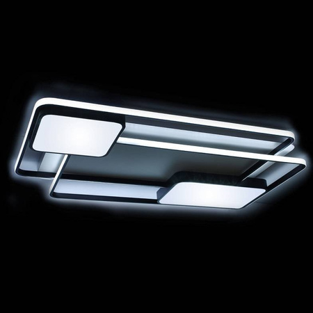 LAMPA DEKORACYJNA SUFIT CZARNA 118W + PILOT DL-F02