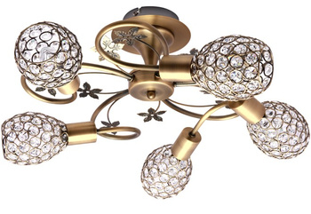 Lampa sufitowa BELLA 5 patyna