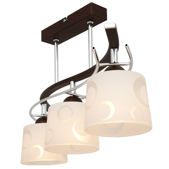 Lampa sufitowa SR 3 brąz