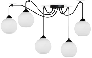 Lampa wisząca PAJĄK GLASS OWAL 5