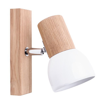 Kinkiet dębowy SVENDA 1