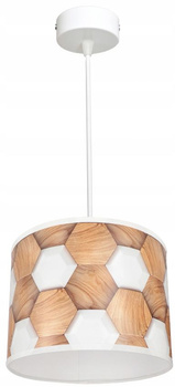 Lampa wisząca DREWNO 1 średnia