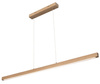 Lampa wisząca SMALL 1 LED 120 dąb drewniana