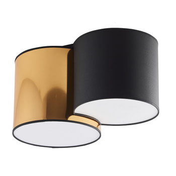 MONA BLACK/GOLD LAMPA SUFITOWA 2 PŁ