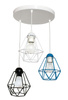 Lampa wisząca DIAMOND COLOR 3 koło