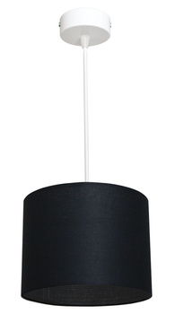 Lampa wisząca ADELLA 1 średnia czarna