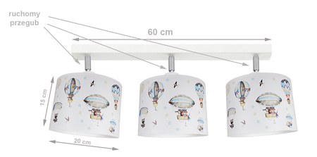 Lampa sufitowa BALONY 3