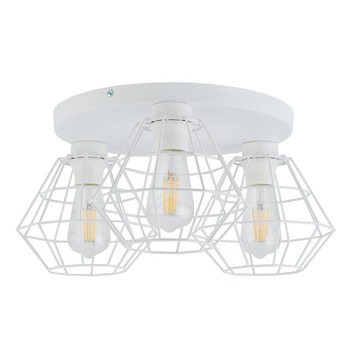 DIAMOND NEW WHITE LAMPA SUFITOWA 3 PL