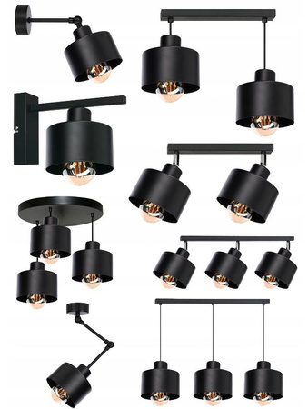 Lampa sufitowa LOFT 1 biały