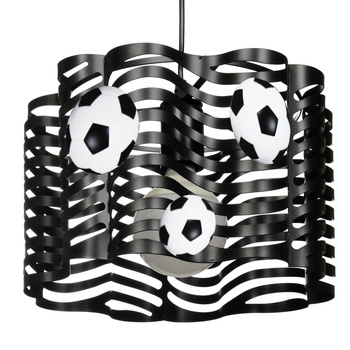 Lampa wisząca MUNDIAL czarna V.2