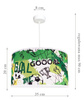 Lampa wisząca FOOTBALL ZIELONY 1