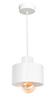 Lampa wisząca LOFT 1 biała