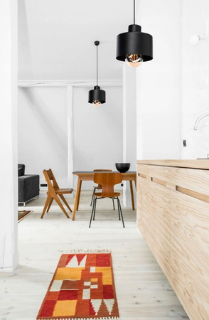 Lampa sufitowa LOFT 1 czarny