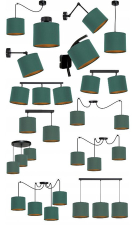 Kinkiet GOLD na przegubie