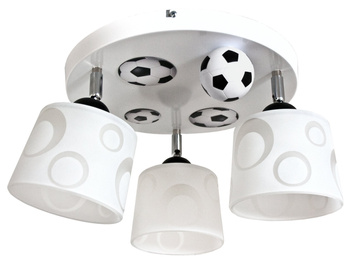 Lampa sufitowa MUNDIAL 3 biała