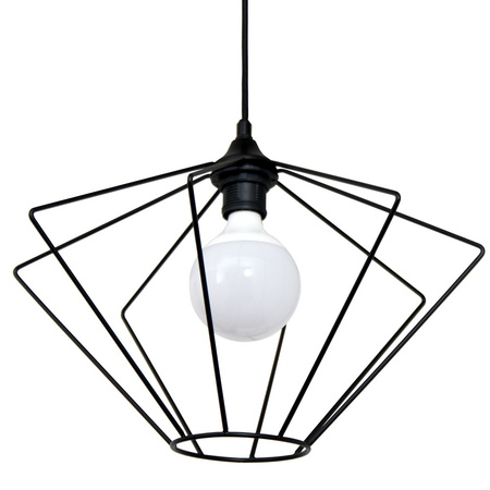 Lampa wisząca ORIENT 1 średnia czarna
