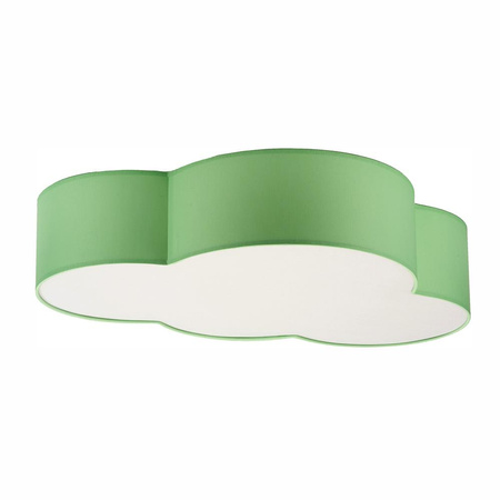 CLOUD MIĘTOWY PASTELOWY LAMPA SUFITOWA 4 PŁ
