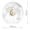Lampa wisząca PAJĄK GLOBUS 3