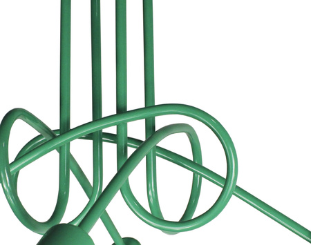 Lampa wisząca EDISON 4 zielona