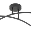 HELIX  BLACK LAMPA SUFITOWA 4 PŁ