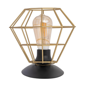DIAMOND NEW BLACK/GOLD LAMPKA NOCNA 1 PŁ