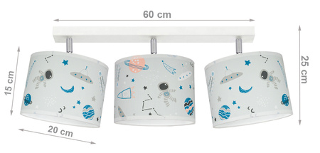 Lampa sufitowa SPACE 3