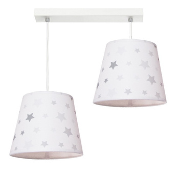 Lampa wisząca STARS 2 biała